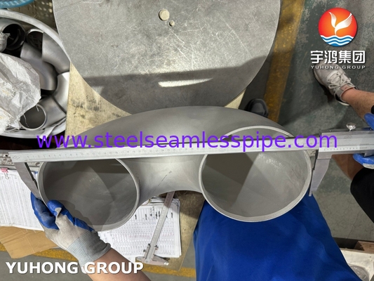 ASTM B366 NO8810 درجة 180 عودة الكوع مقاومة لتآكل مياه البحر