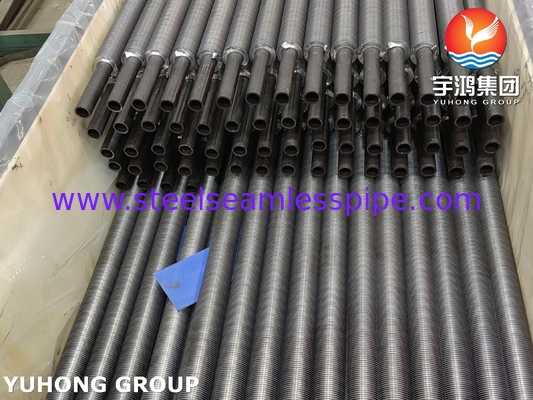 SA179 CS أنبوب اللوحة L نوع اللوحة الملتوية لمبرد هواء المفاعل REAC