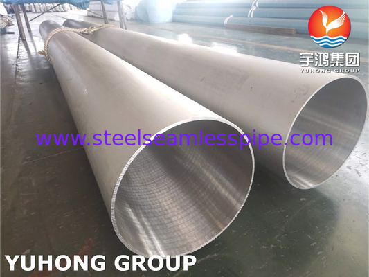 ASTM A312 أنابيب الفولاذ المقاوم للصدأ UNS N08904 / TP904L / DIN 1.4539