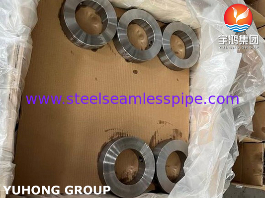 حلقة النزيف ASME SA105 فليانج من الفولاذ الكربوني B16.5 لمعالجة الأغذية