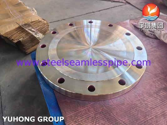 ASTM B283 UNS C70620 فليانج النحاس النيكل سبيكة سبيكة مزورة فليانج عمياء BLRF