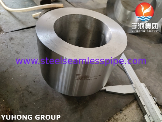 ASME SA105N قطعة حاويات الضغط ذات الفوهات المُعززة ذاتياً من الفولاذ الكربوني