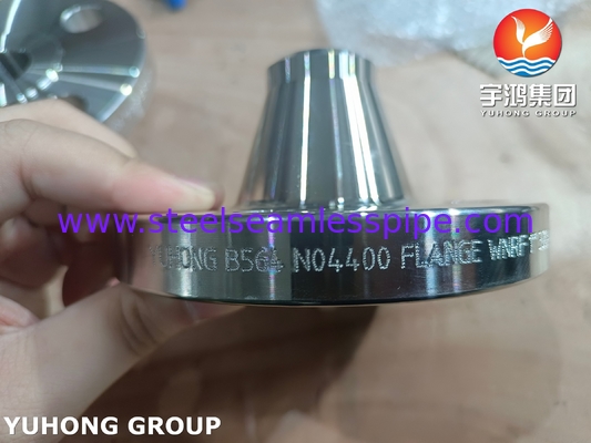 ASTM B564 UNS N04400 / Monel 400 طوق رقبة اللحام ASME B16.5 طوق WNRF