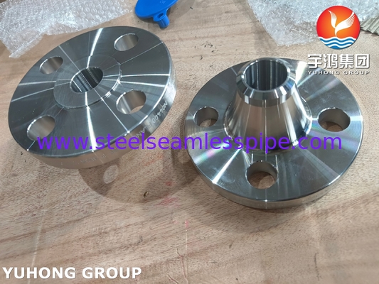 ASTM B564 UNS N04400 / Monel 400 طوق رقبة اللحام ASME B16.5 طوق WNRF