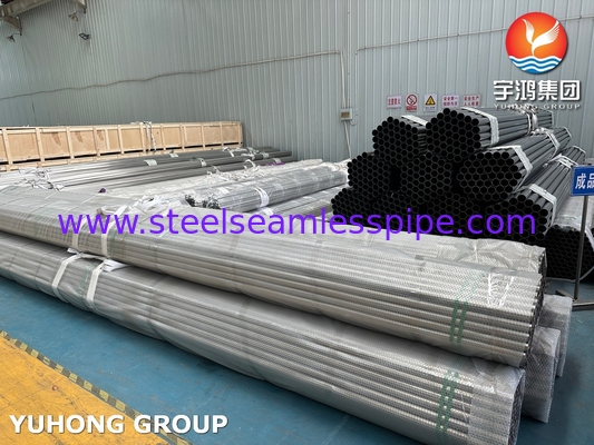 أنبوب مبادلة الحرارة أنبوب لحام من الفولاذ المقاوم للصدأ ASME SA249 TP316L