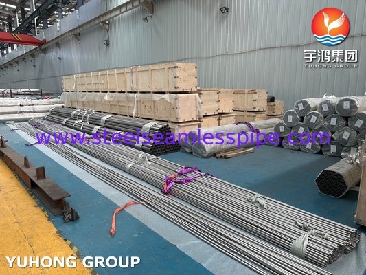 ASME SA249 TP316L الأنبوب المطاوئ من الفولاذ المقاوم للصدأ عالية مضادة للتآكل لأنبوب مبادل الحرارة