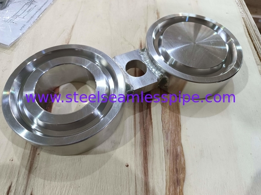 ASTM A182 F53 Super Duplex Steel Spectacle الشكل ثمانية شاشة عمياء B16.48