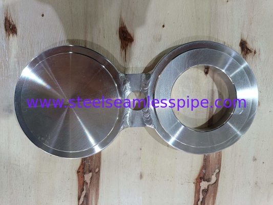 ASTM A182 F53 Super Duplex Steel Spectacle الشكل ثمانية شاشة عمياء B16.48