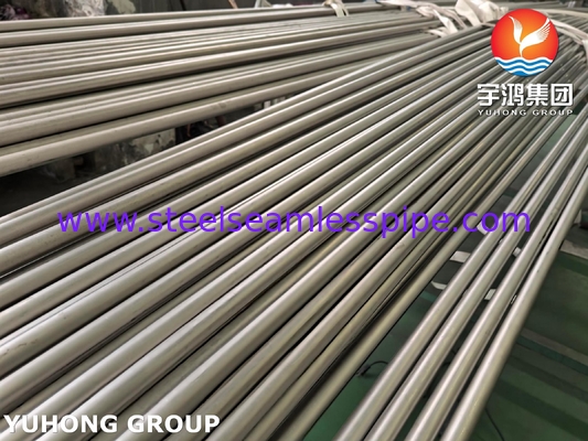 ASTM A213 TP316L الأنبوب غير المسامح من الفولاذ المقاوم للصدأ أنبوب مبادل الحرارة 100٪ HT