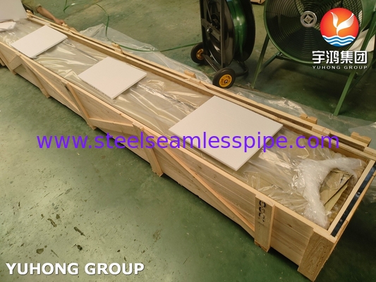 ASME B111 C44300 أنبوب نحاس أنبوب فولاذ ناعم أنبوب مبادل حرارة أنبوب