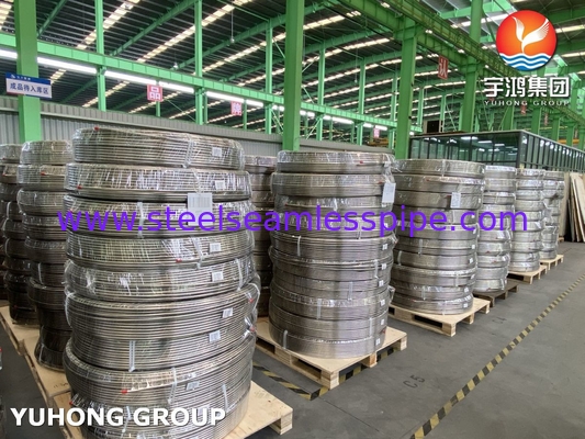 ASTM A269 TP316L أنبوب بلا مسام من الفولاذ المقاوم للصدأ NACE MR0175 الامتثال