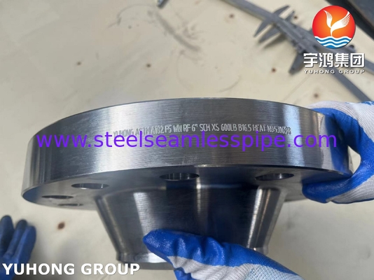 ASTM A182 F5 فلنج الفولاذ السبائك ASME B16.5 فلنج رقبة الصف اللاصق