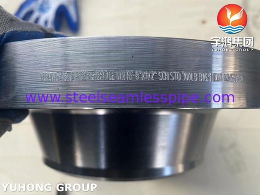ASTM A182 F5 فلنج الفولاذ السبائك ASME B16.5 فلنج رقبة الصف اللاصق