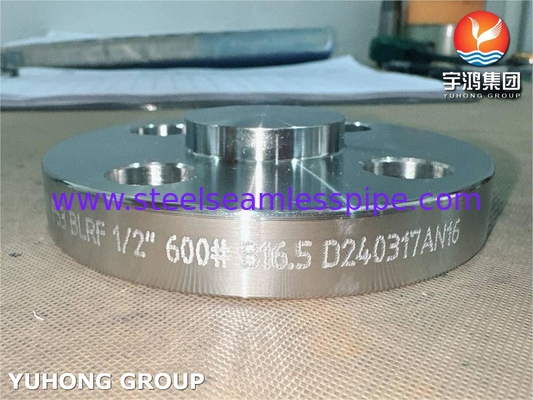 ASTM A182 F53 الفولاذ المزدوج مزدوج الأضواء المرفوعة العمياء B16.5