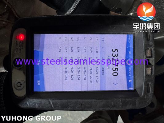 شفة عمياء من الفولاذ المقاوم للصدأ المزدوج المطروق ASTM A182 F53 ذات وجه مرتفع B16.5