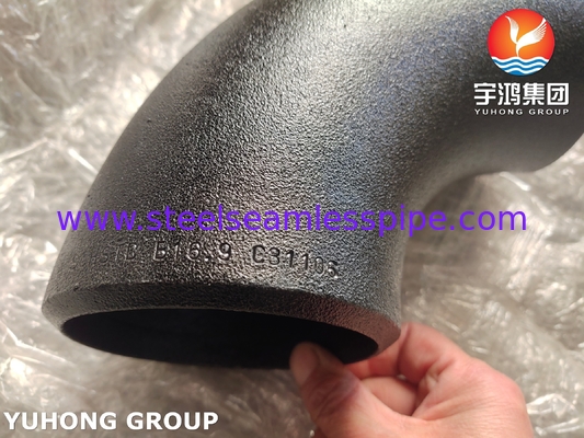 ASTM A234 WP5-S فولاذ الكربون Butt مصفح الصلة المركزية B16.9