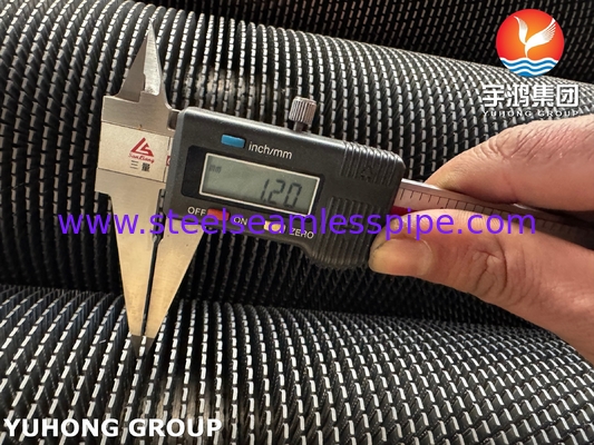 ASTM A335 P11 عالية التردد لحام أنبوب ذيل حلزوني أنبوب ذيل ذيل