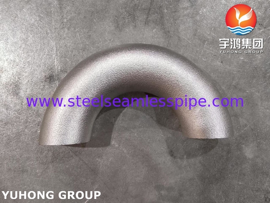 ASTM A403 WP321 الفولاذ المقاوم للصدأ 180 درجة الكوع ، ASME B16.9