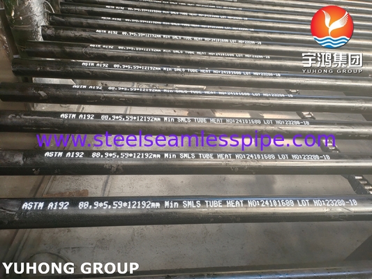 ASME SA192 / ASTM A192 الأنبوب السلس من الفولاذ الكربوني لتطبيقات تسخين الهواء والغلاد