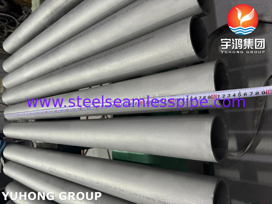 أنبوب بلا مسام من الفولاذ المقاوم للصدأ ASTM A269 TP304 ASME SA269 TP304L المخلل والمحترق