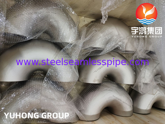 ASTM B366 UNS N08810 Incoloy 800H الفولاذ سبيكة النيكل 180 درجة الكوع B16.9 لنظام الأنابيب