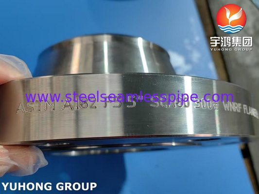 ASTM A182 F5 سبيكة الفولاذ الحلزون رقبة اللفاف مزورة WNRF مغلفة باللون الأسود