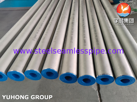 ASTM A312 TP321 أنابيب بلا خيوط من الفولاذ المقاوم للصدأ المخلل والمصقول لصناعة الغاز النفطي والصناعة الكيميائية