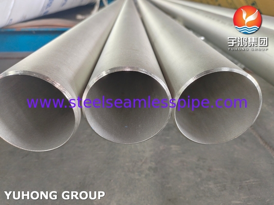 ASTM A312 TP321 أنابيب بلا خيوط من الفولاذ المقاوم للصدأ المخلل والمصقول لصناعة الغاز النفطي والصناعة الكيميائية