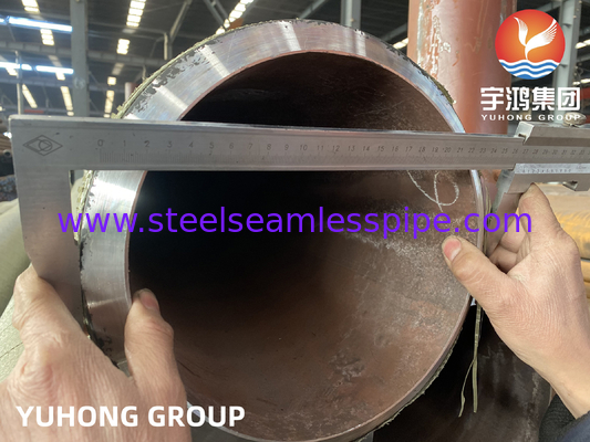 أنابيب بلا خيوط من الفولاذ اللاصق ASTM A335 P5 P9 P11 P12 P21 P22 P91 لصناعة البتروكيماويات