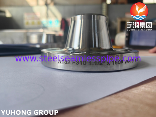 ASTM A182 F310 فليانج WNRF من الفولاذ المقاوم للصدأ