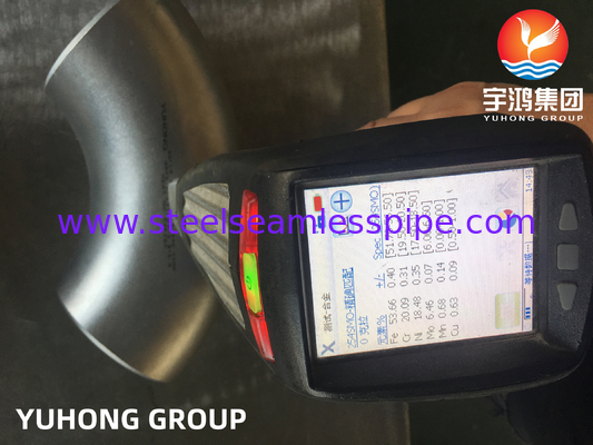 أدوات الفولاذ المقاوم للصدأ ASTM A403 WPS31254-S 90°LR 45°LR الكوع B16.9