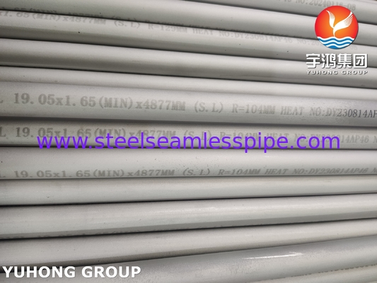 ASTM A213 TP316L الفولاذ المقاوم للصدأ U ثني أنبوب النفط الغاز المبادل الحراري أنبوب