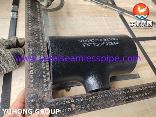 ASTM A234 WPB أدوات الفولاذ الكربوني المطاطية في المؤخرة BW B16.9