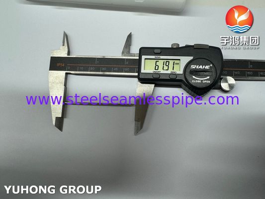 أنبوب إبرة مطرز من الفولاذ المقاوم للصدأ مع طرف حاد لصناعة الملابس ، 2.2MM * 62MM