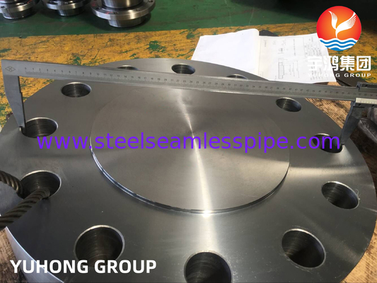 ASTM A182 F22 سبيكة الفولاذ المقلدة الشريحة العمياء الرفع الوجه B16.5