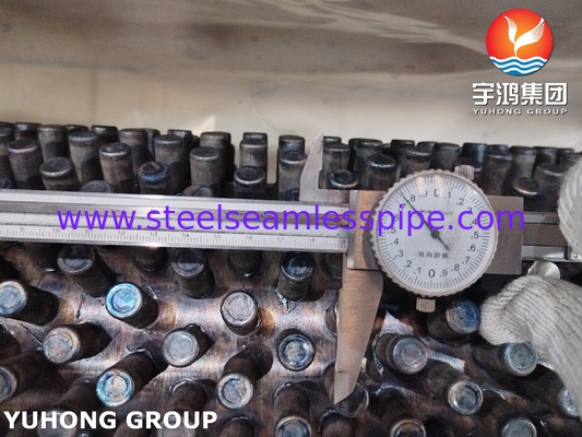 ASME SA106 Gr B الأنابيب المزدوجة لنقل الحرارة عالية الكفاءة في محطات توليد الكهرباء التي تعمل بالفحم