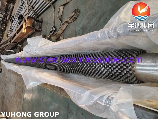 ASME SA106 Gr B الأنابيب المزدوجة لنقل الحرارة عالية الكفاءة في محطات توليد الكهرباء التي تعمل بالفحم