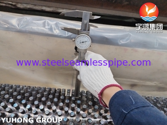 ASME SA106 Gr B الأنابيب المزدوجة لنقل الحرارة عالية الكفاءة في محطات توليد الكهرباء التي تعمل بالفحم
