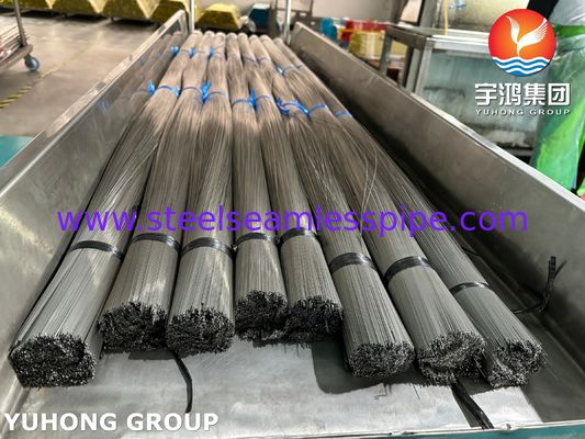 ISO9626 SUS304 الأنبوب الشعري المطاوئ من الفولاذ المقاوم للصدأ للتطبيق الدقيق