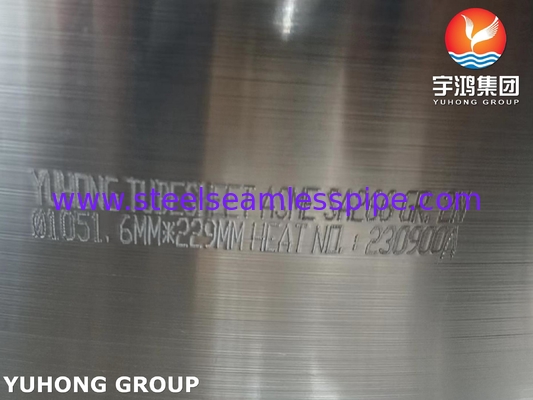 أوراق أنابيب محول الحرارة ASME SA266 Gr.2N وفقاً لـ ASME Sec VIII