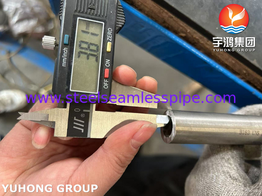 ASTM B163 N04400 الأنبوب السلس من الفولاذ اللاصق في المكثف ومبادل الحرارة