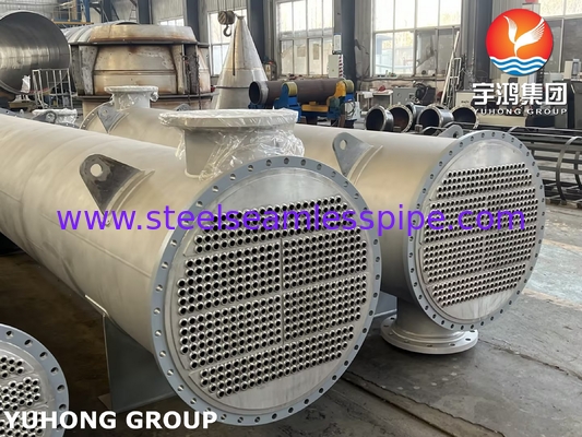 ASTM SA179 أنبوب فولاذ الكربون السلس لمبادل حرارة الأنبوب الثابت