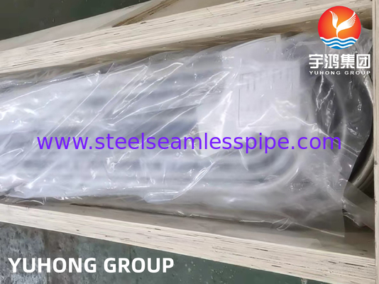 ASME SA213 TP444 أنبوب المبادل الحراري من الفولاذ المقاوم للصدأ