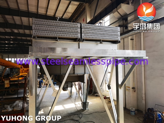 نوع انفجار الهواء المبادل الحراري المبرد بالهواء المدمج G Fin Tube API 661 ASME VIII Div.1 ، ISO 13706
