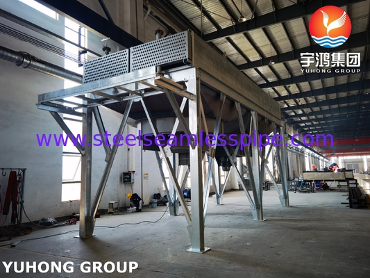نوع انفجار الهواء المبادل الحراري المبرد بالهواء المدمج G Fin Tube API 661 ASME VIII Div.1 ، ISO 13706