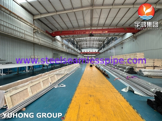 أنبوب مبادلة الحرارة أنبوب لحام من الفولاذ المقاوم للصدأ ASME SA249 TP316L