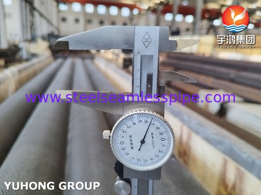 أنبوب HFW ذو الزعانف المتدلية ASTM A312 TP304H من الفولاذ المقاوم للصدأ مع لفائف الحمل SS304