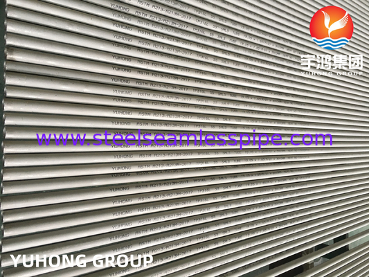 ASTM A213 ASME SA213 TP321 TP321HTوبوس بدون سعر من الفولاذ المقاوم للاكسدة Espessura Recozido em conserva Termina Simples Trocador de calor