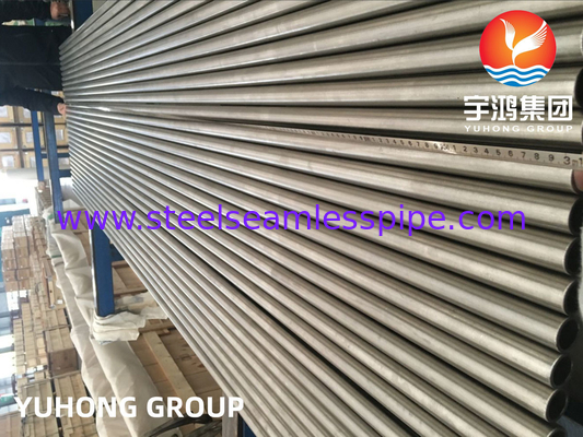 ASTM B167 Inconel 690 N06690 أنابيب بلا خيوط لنقل حرارة مولد البخار