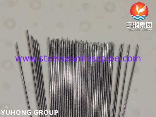 أنبوب إبرة حقن داخل الوريد الطبية من الفولاذ المقاوم للصدأ ISO9626 SUS304 25G 0.5 * 34MM